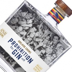 PROHIBITION ADELAIDE CROWS GIN 700ML X 6 (AFL)